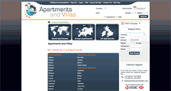 Desktop Screenshot of apartmentsandvillas.com